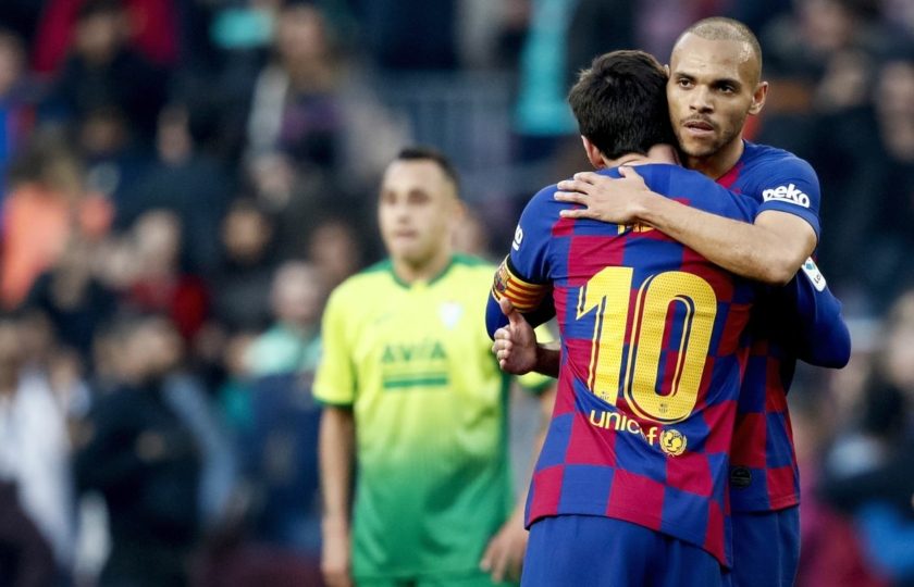 متجاهلاً ميسي وغريزمان.. مهاجم برشلونة الجديد يؤكد أنه أسرع لاعبي الفريق