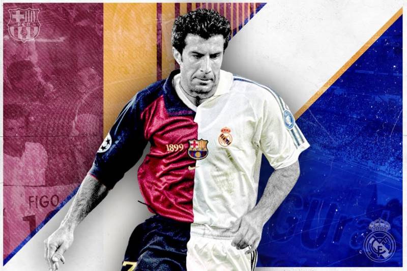 لويس فيغو.. «خائن برشلونة» وأعظم لاعب برتغالي بعد الأسطورة أوزيبيو