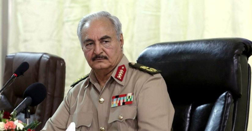 خليفة حفتر بريطانيين مستشار ترامب