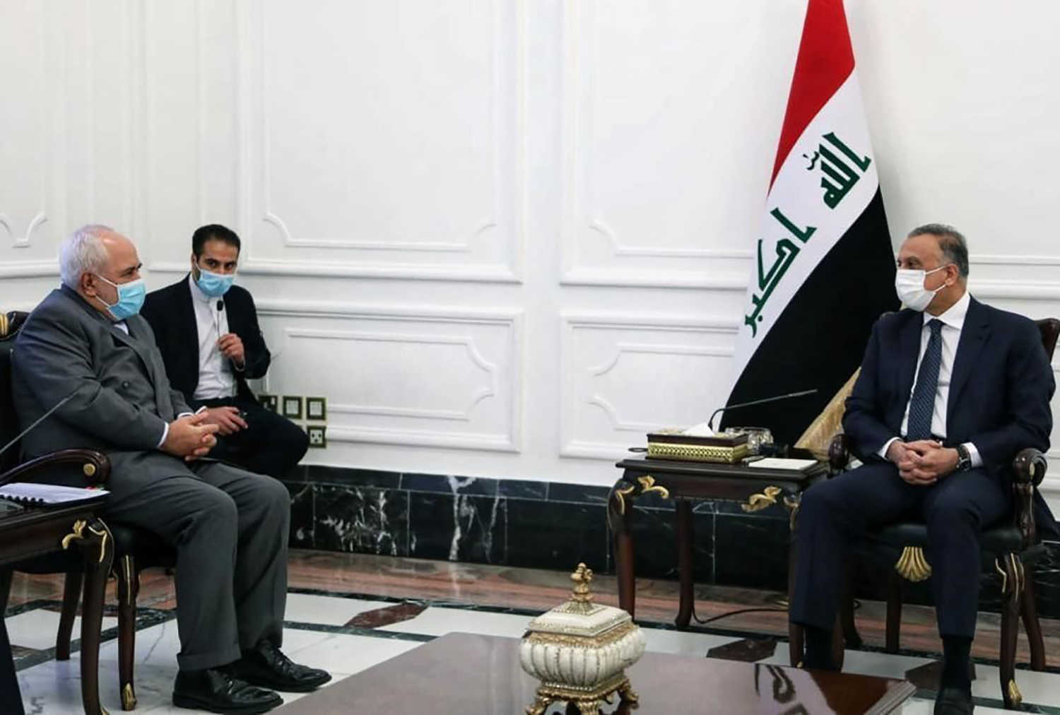 طلب انسحاب القوات الأمريكية من العراق  ومعاقبة المتورطين في اغتيال سليماني.. كواليس ما دار في زيارة جواد ظريف إلى العراق