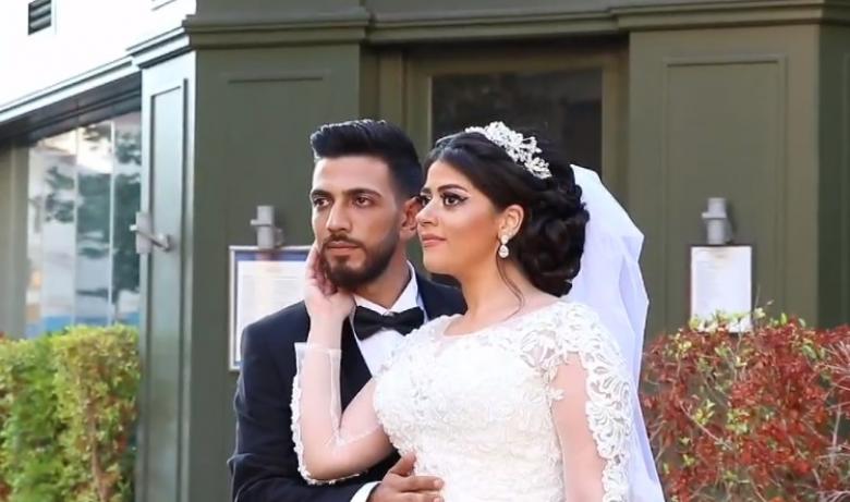 دمّر الانفجار أجمل لحظات حياتهما.. فيديو لعروسين جديدين كانا على شفا الموت ببيروت