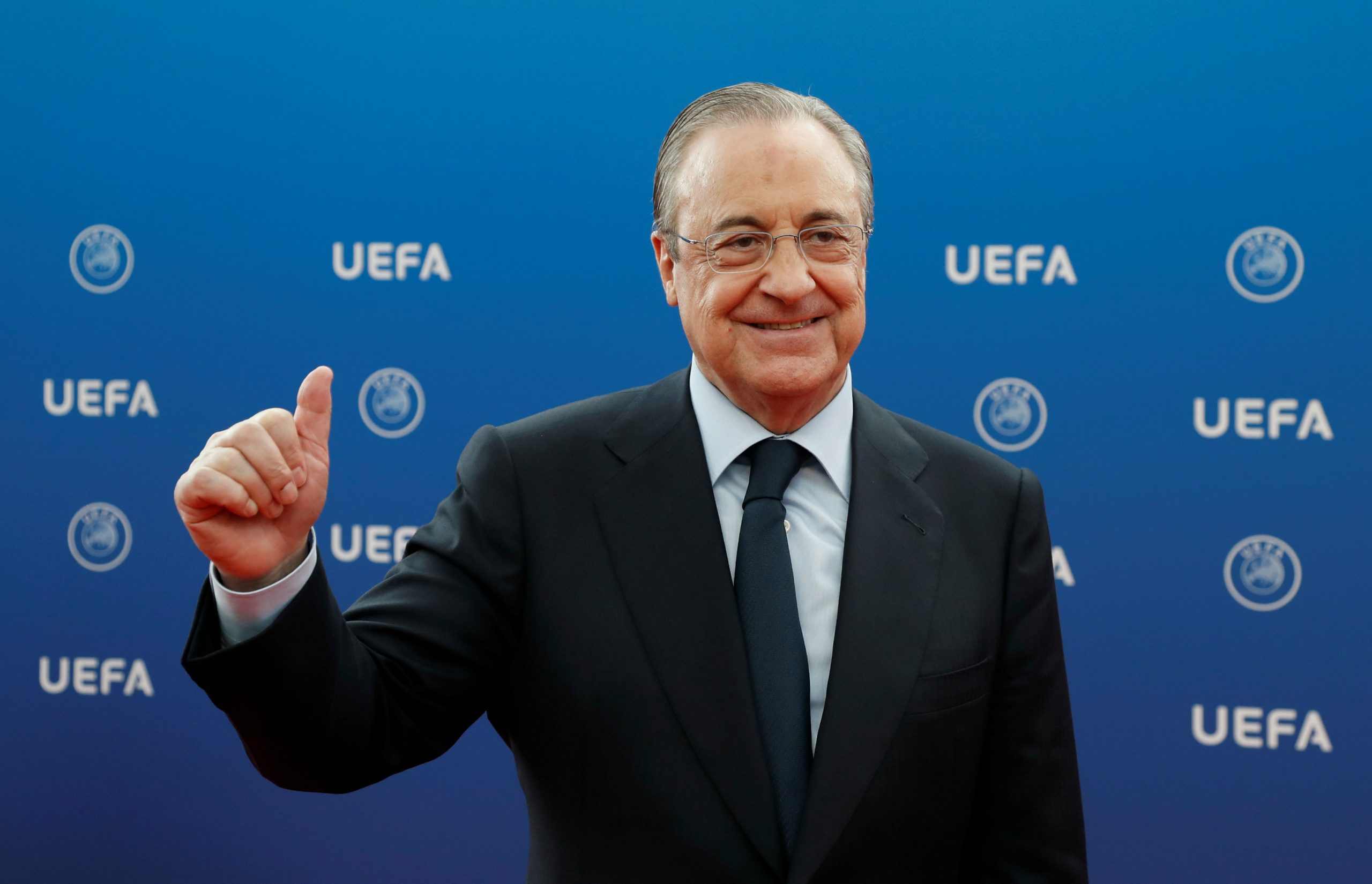 فلورنتينو بيريز رئيس نادي ريال مدريد (رويترز)