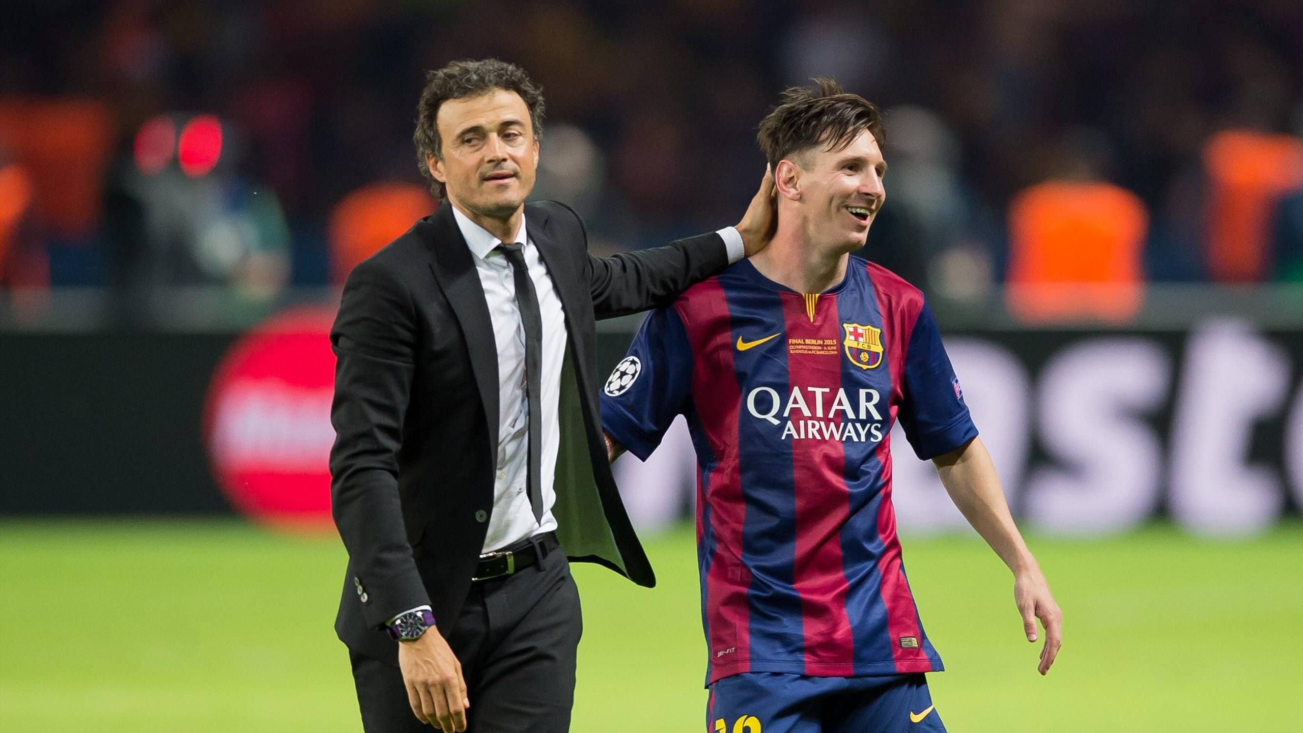 لويس إنريكي: برشلونة أكبر من ميسي وسيفوز بالبطولات بدونه