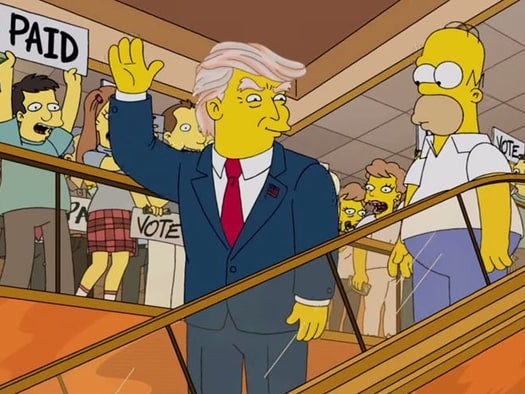 جميعها مفبركة.. قائمة بالأحداث التي لم يتنبأ بها مسلسل The Simpsons