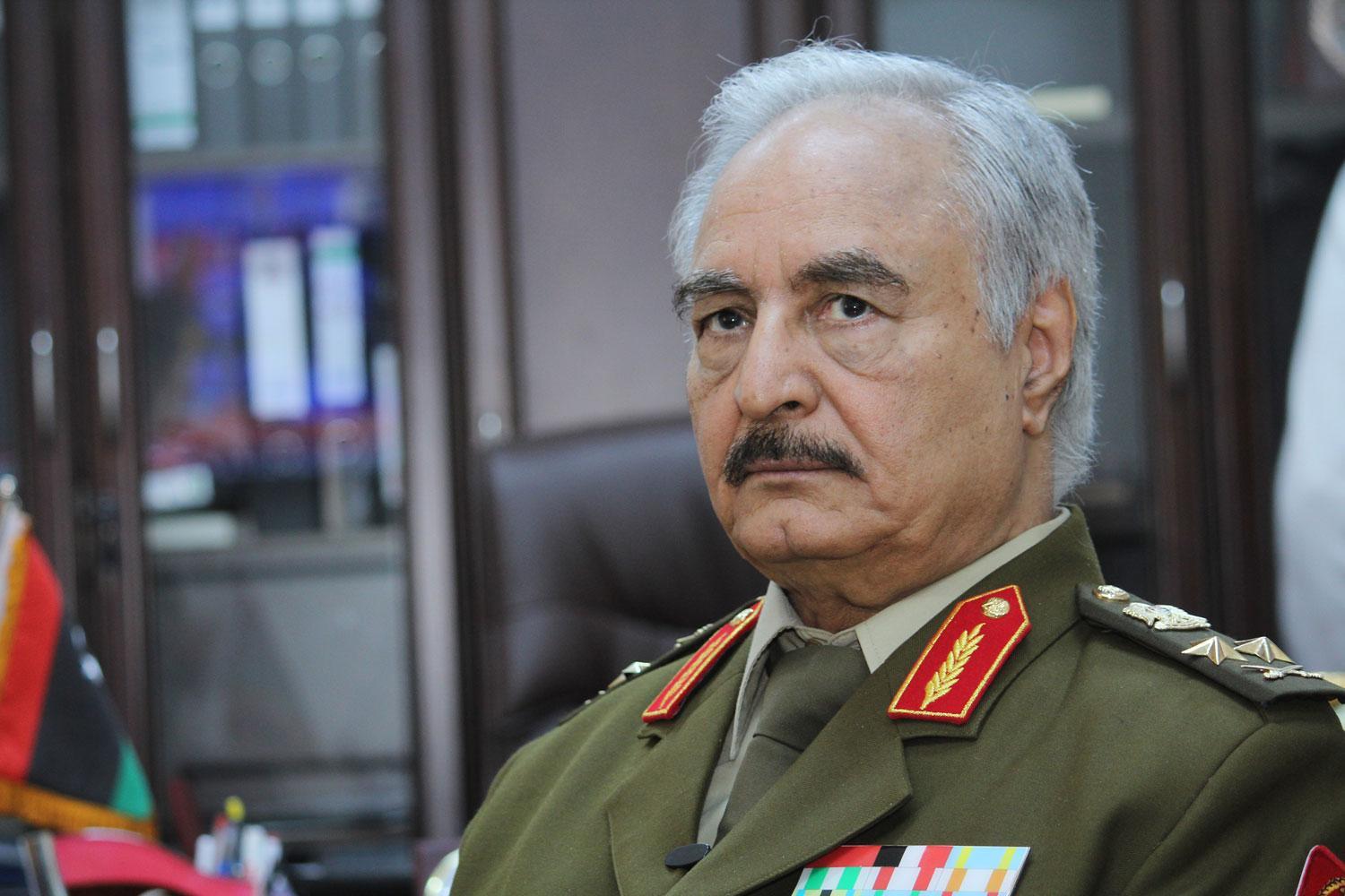 خليفة حفتر ليبيا أمريكا حميدتي وحفتر