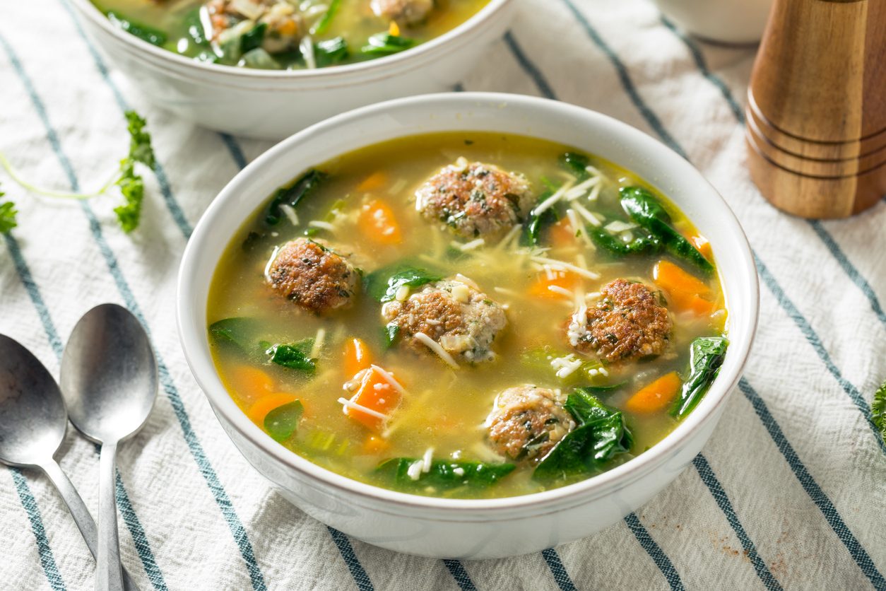 iStock/ شوربة الزفاف الإيطالية