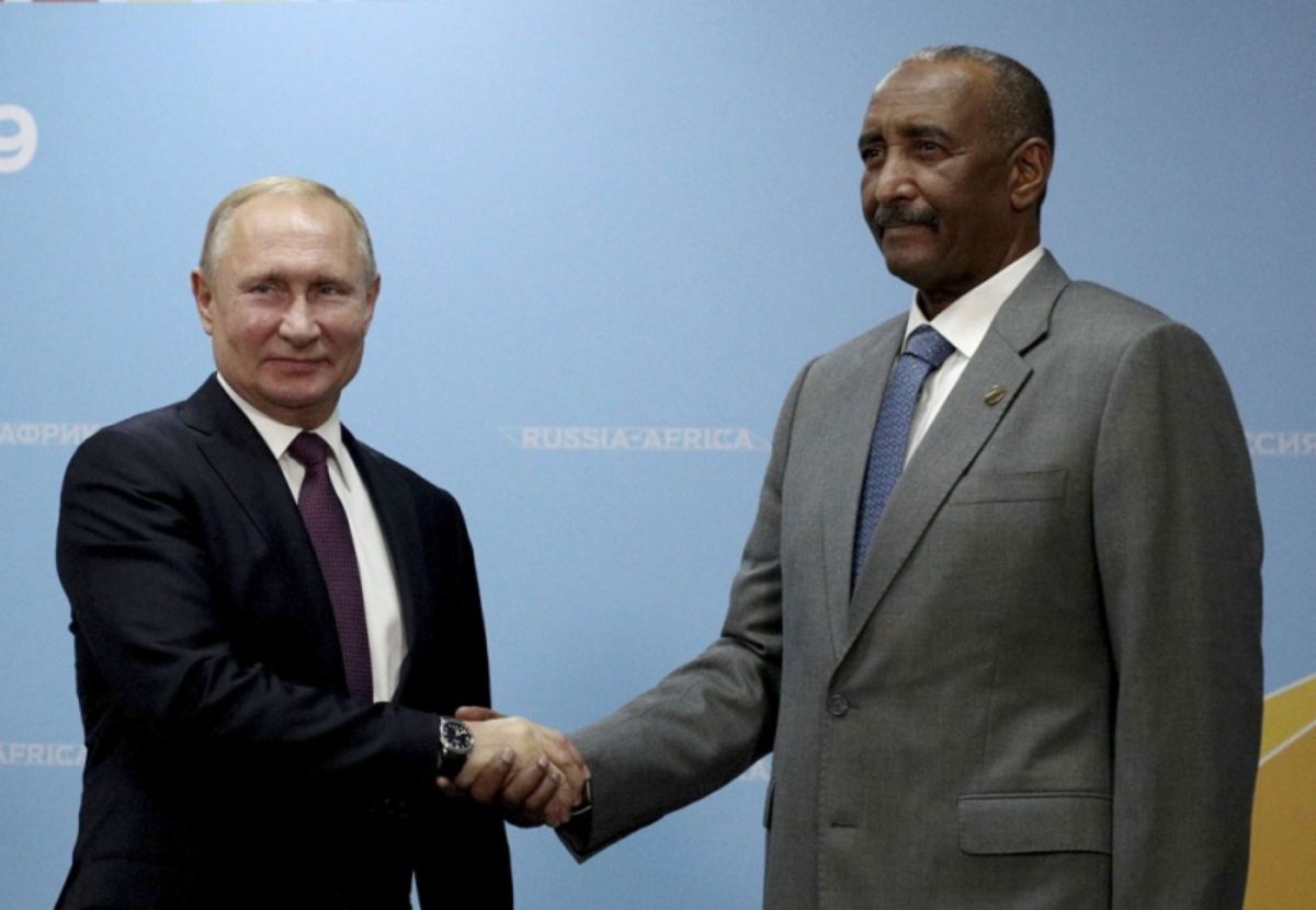 قاعدة بحرية روسية في السودان