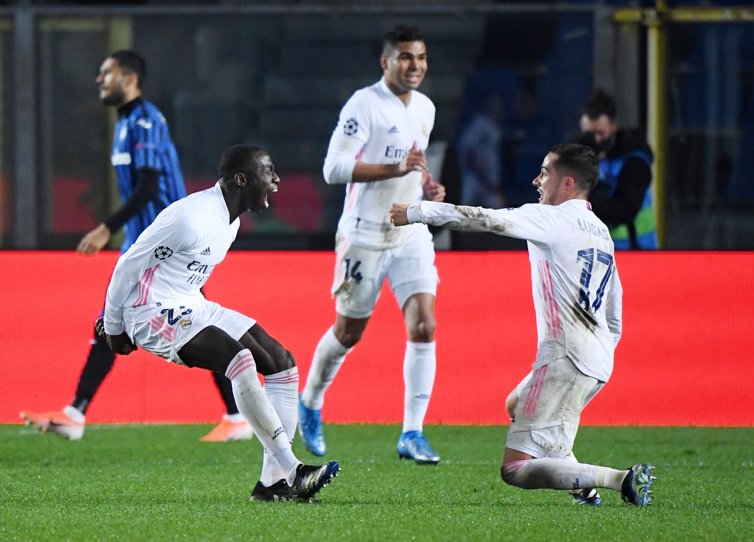 ريال مدريد فاز على أتالانتا في ذهاب دور الـ16 لبطولة دوري أبطال أوروبا