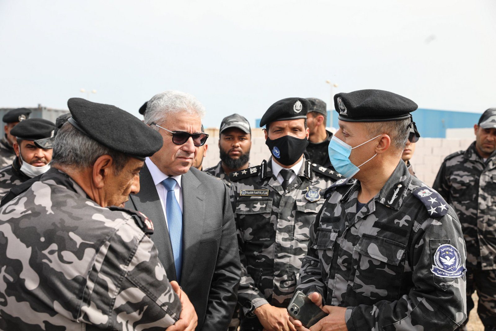 وزير الداخلية الليبي فتحي باشاغا قبل تعرضه لمحاولة الاغتيال