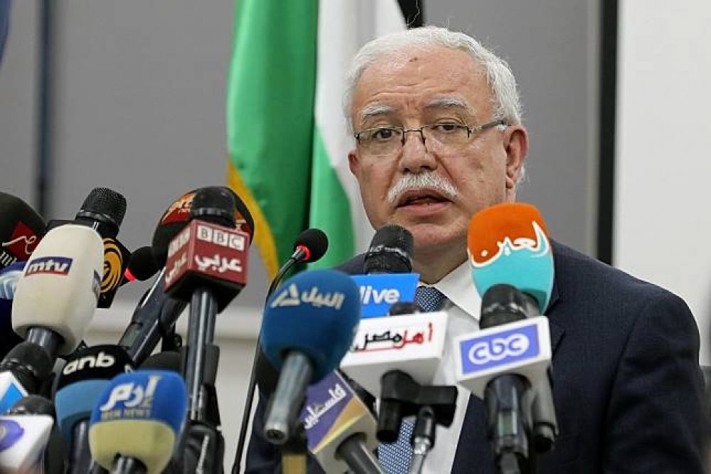 وزير الخارجية الفلسطيني