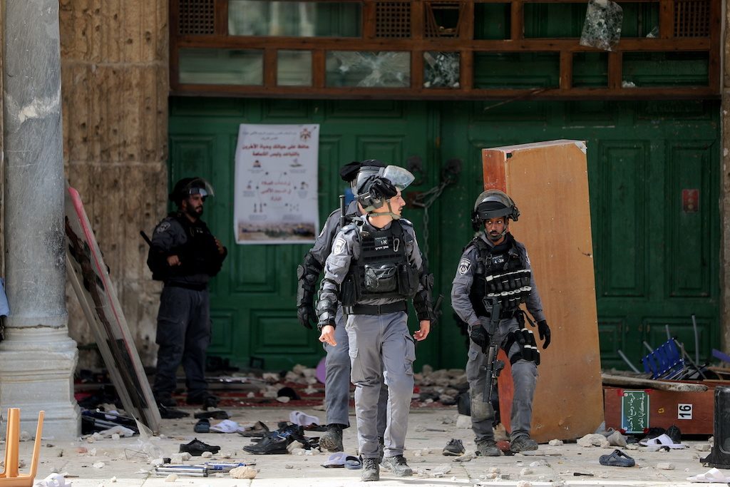 إسرائيل فلسطين الأقصى مستوطنونمسيرة الأعلام