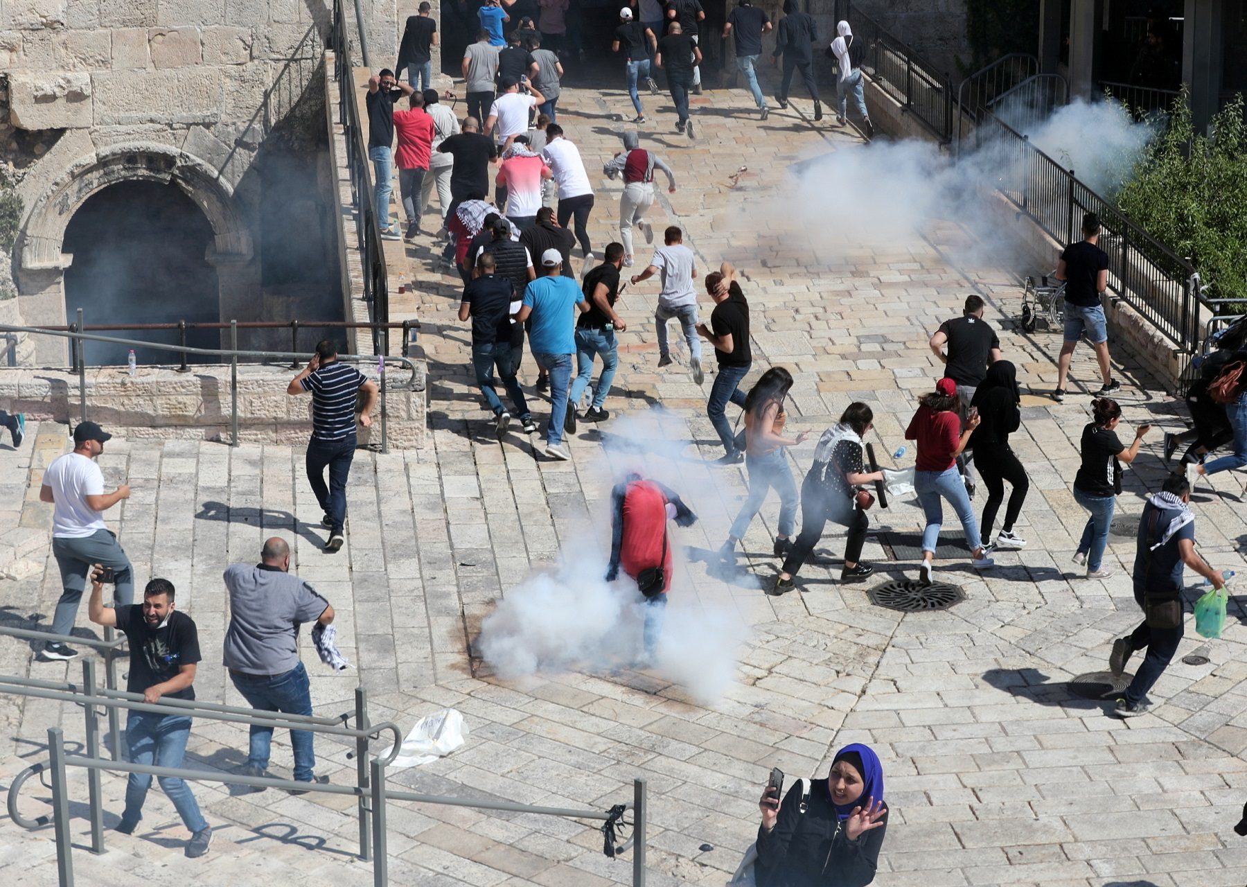 إسرائيل فلسطين القدس إسرائيليين الأقصى