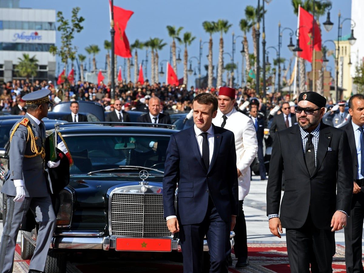 فرنسا المغرب زيارة