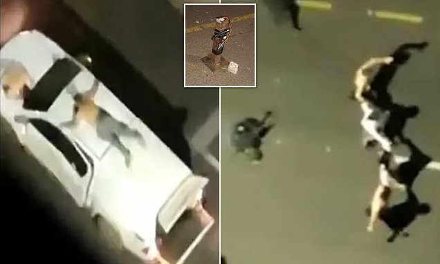 عمليات سطو “هوليوودية” على بنوك في البرازيل.. المسلحون اشتبكوا مع الشرطة وتركوا خلفهم عبوات ناسفة (فيديو)