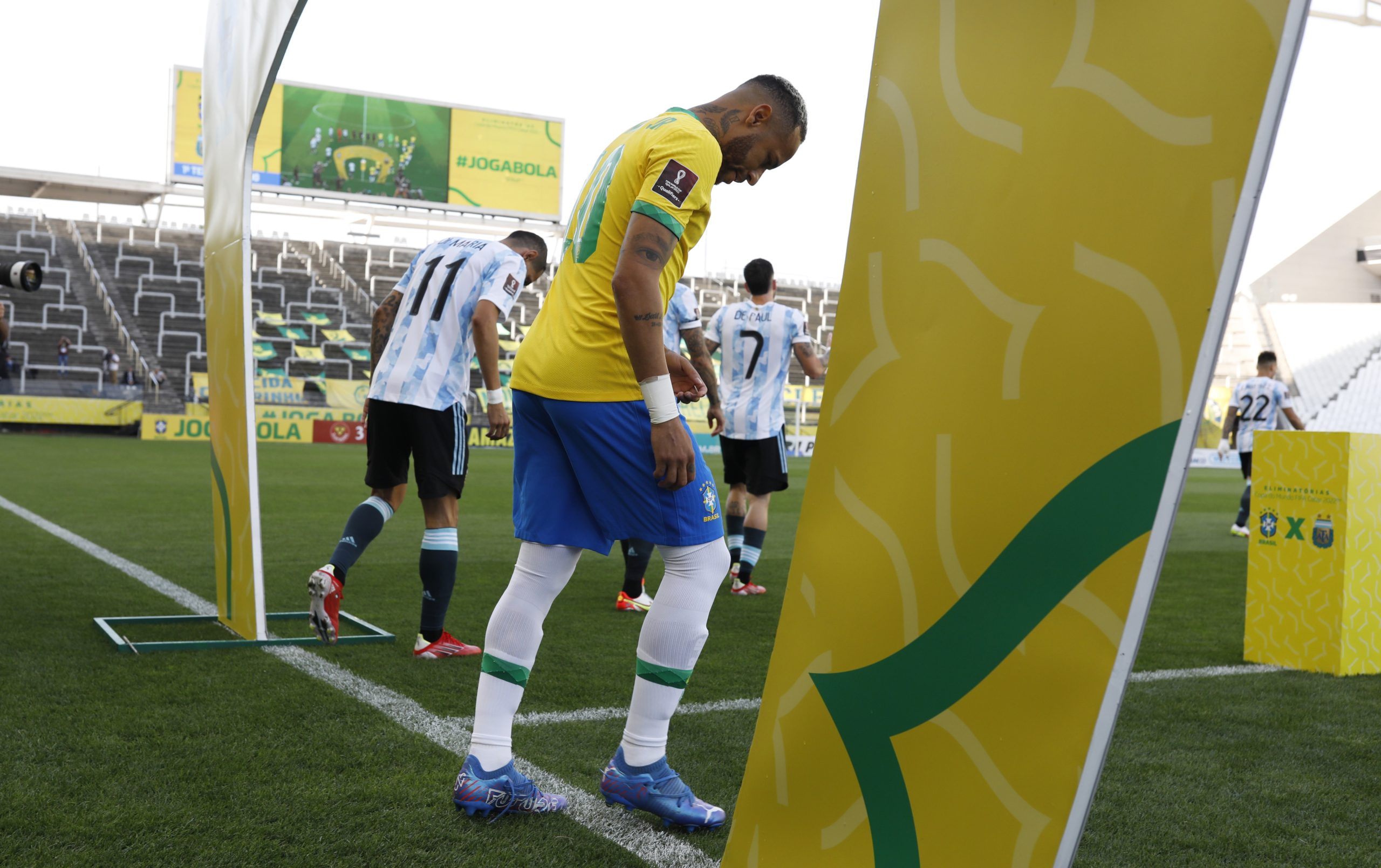 أزمة قبل مباراة البرازيل والأرجنتين