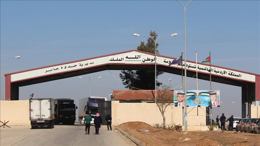 الأردن سوريا معبر جابر
