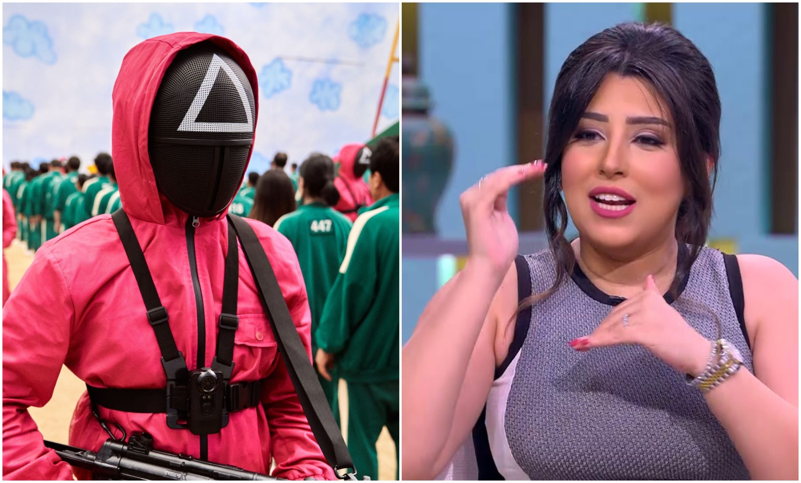 آيتن عامر تحذِّر من مسلسل "لعبة الحبار" بعد رسالة من مدرسة أبنائها!