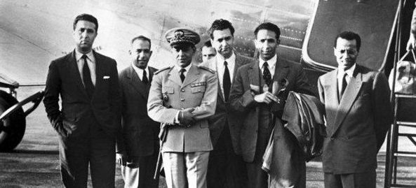 ويكبيديا/ اختطاف طائرة زعماء الثورة الجزائرية 1956