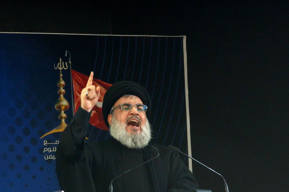 ترسيم الحدود البحرية حسن نصر الله