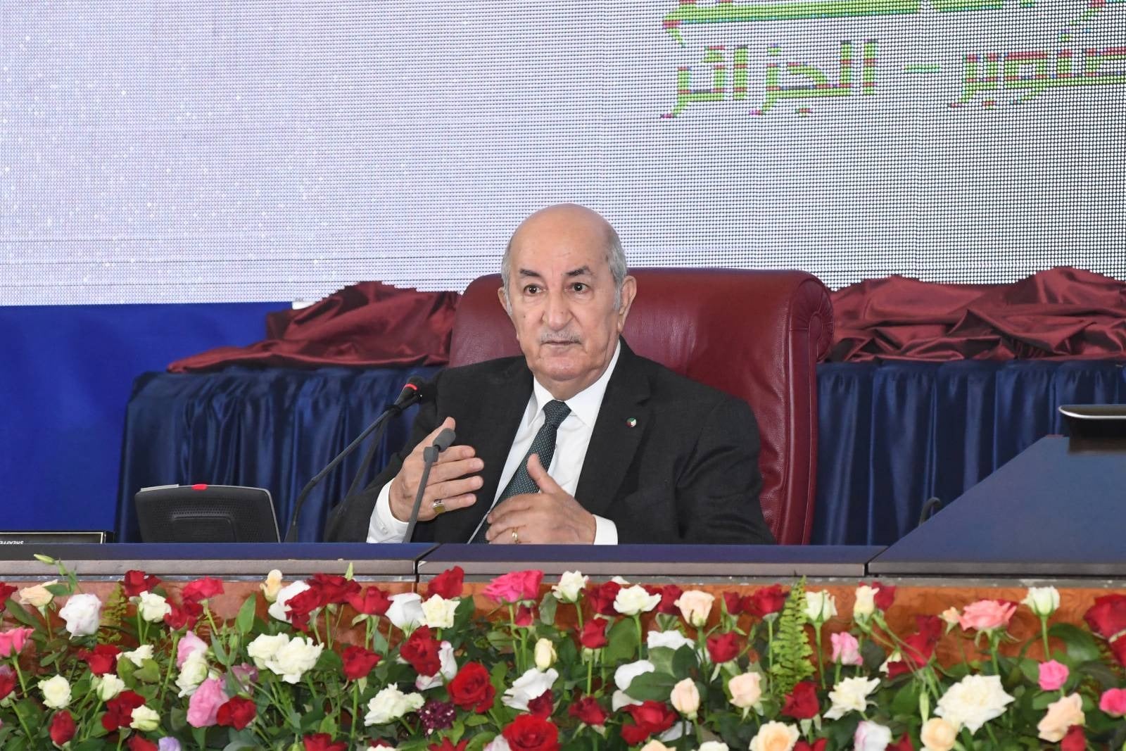 الرئيس الجزائري تبون