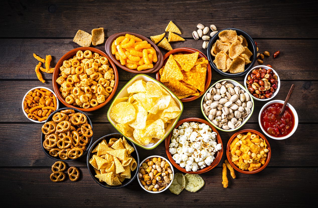 الأطعمة المقرمشة