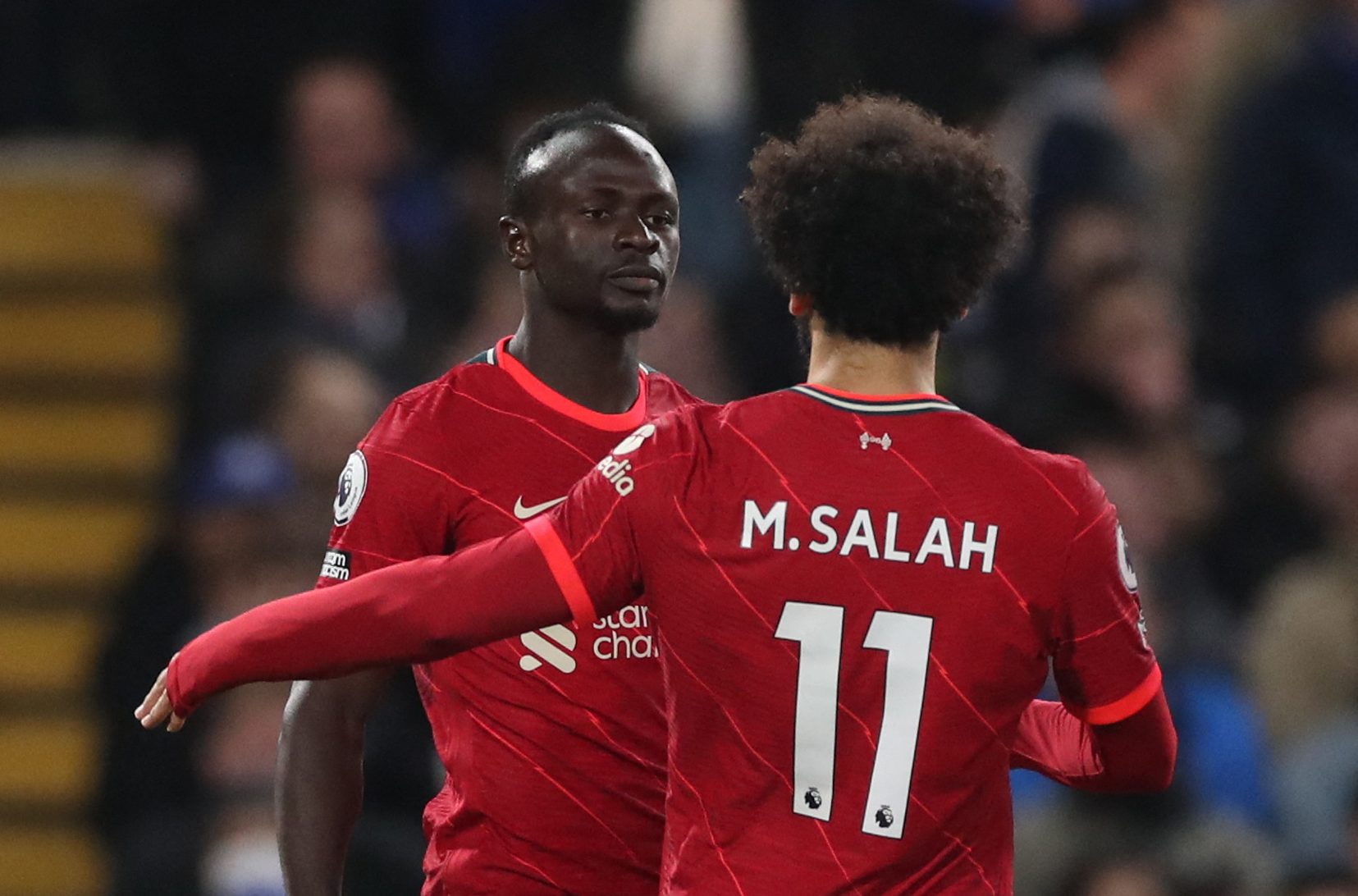 ساديو ماني ومحمد صلاح (رويترز)