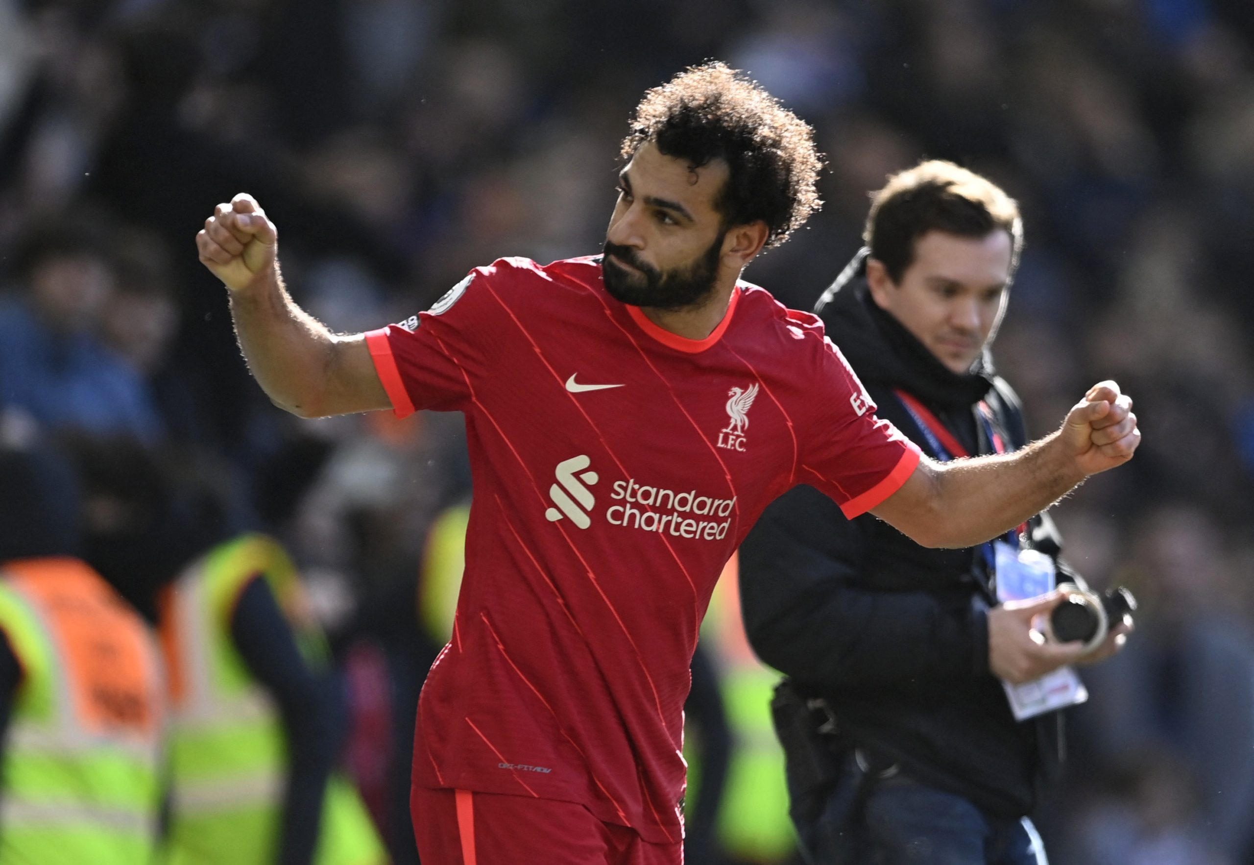 محمد صلاح نجم ليفربول (رويترز)