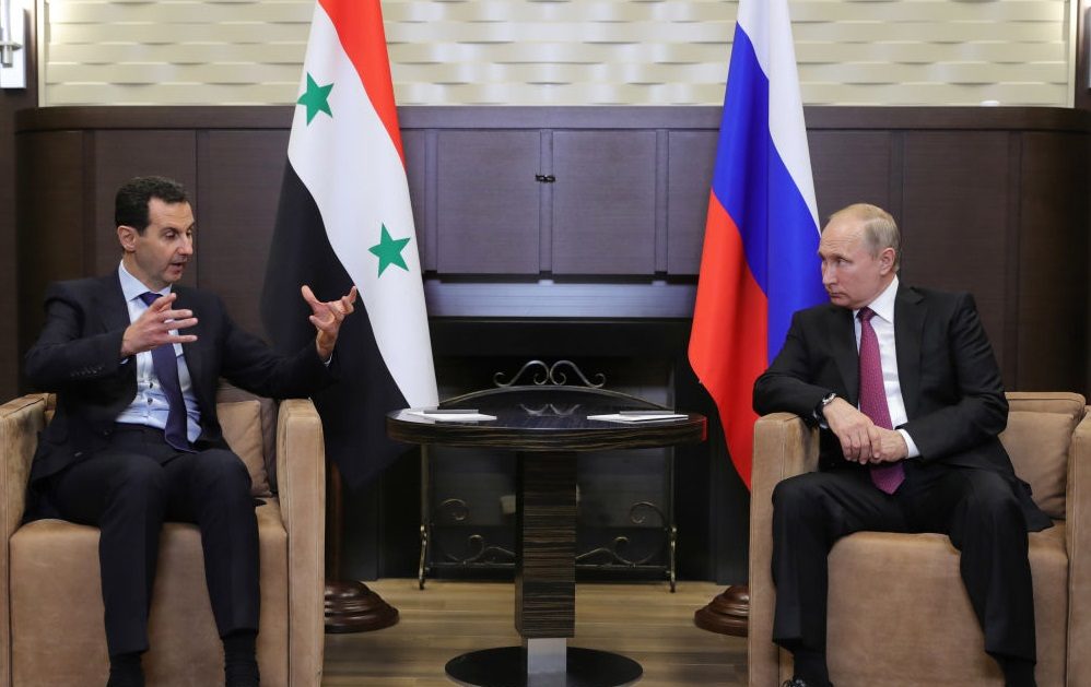 أوكرانيا بشار الأسد بوتين روسيا سوريا