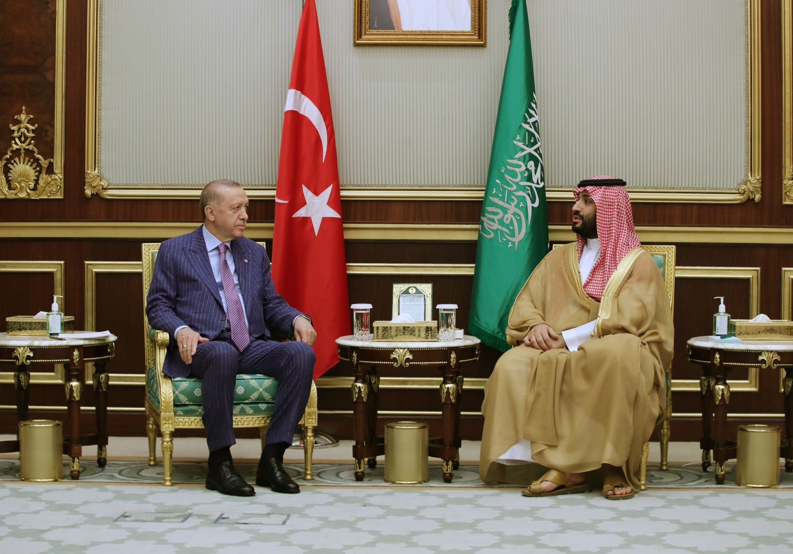 محمد بن سلمان أردوغان تركيا