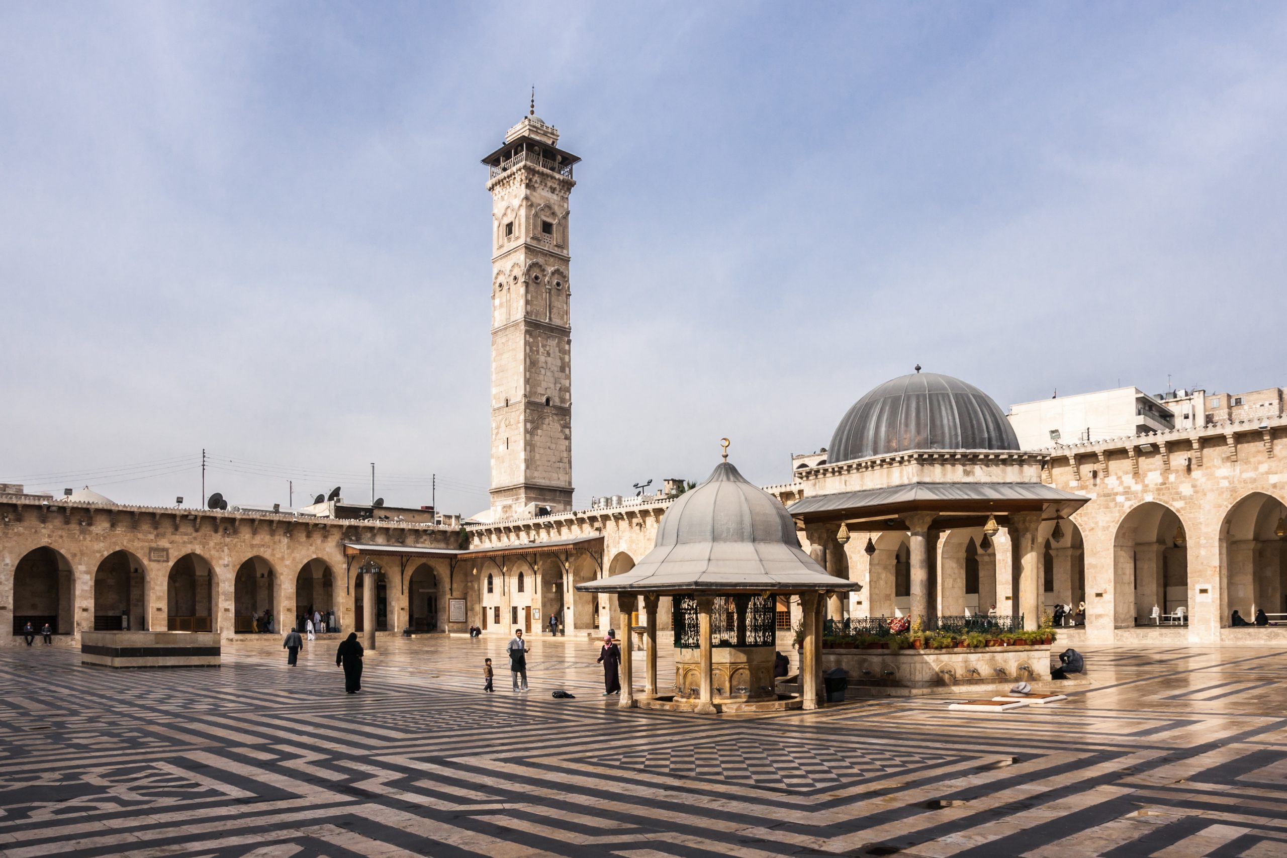 Shutter Stock/ المسجد الأموي في حلب