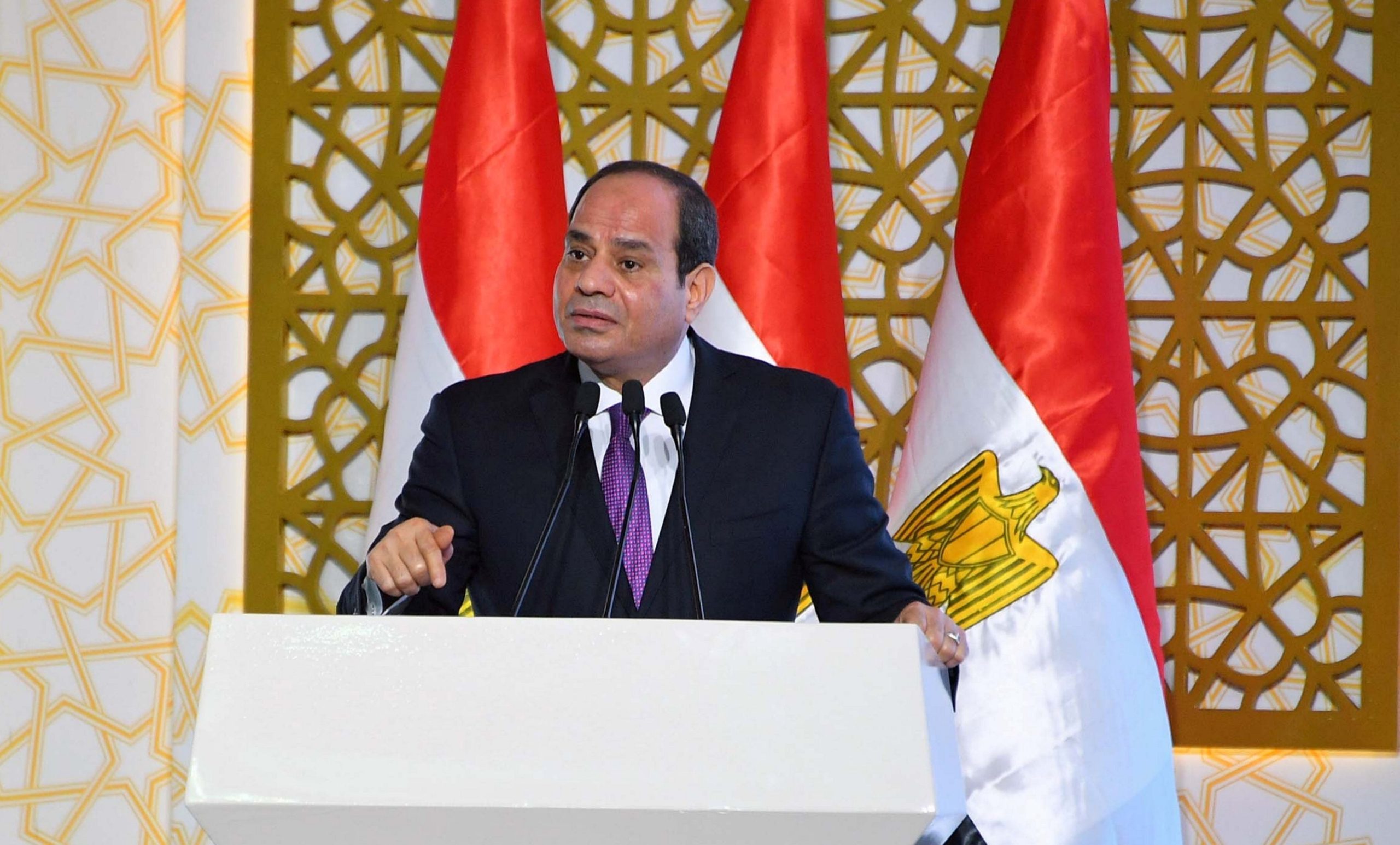 الرئيس المصري عبد الفتاح السيسي يدعو إلى الحوار الوطني مصر