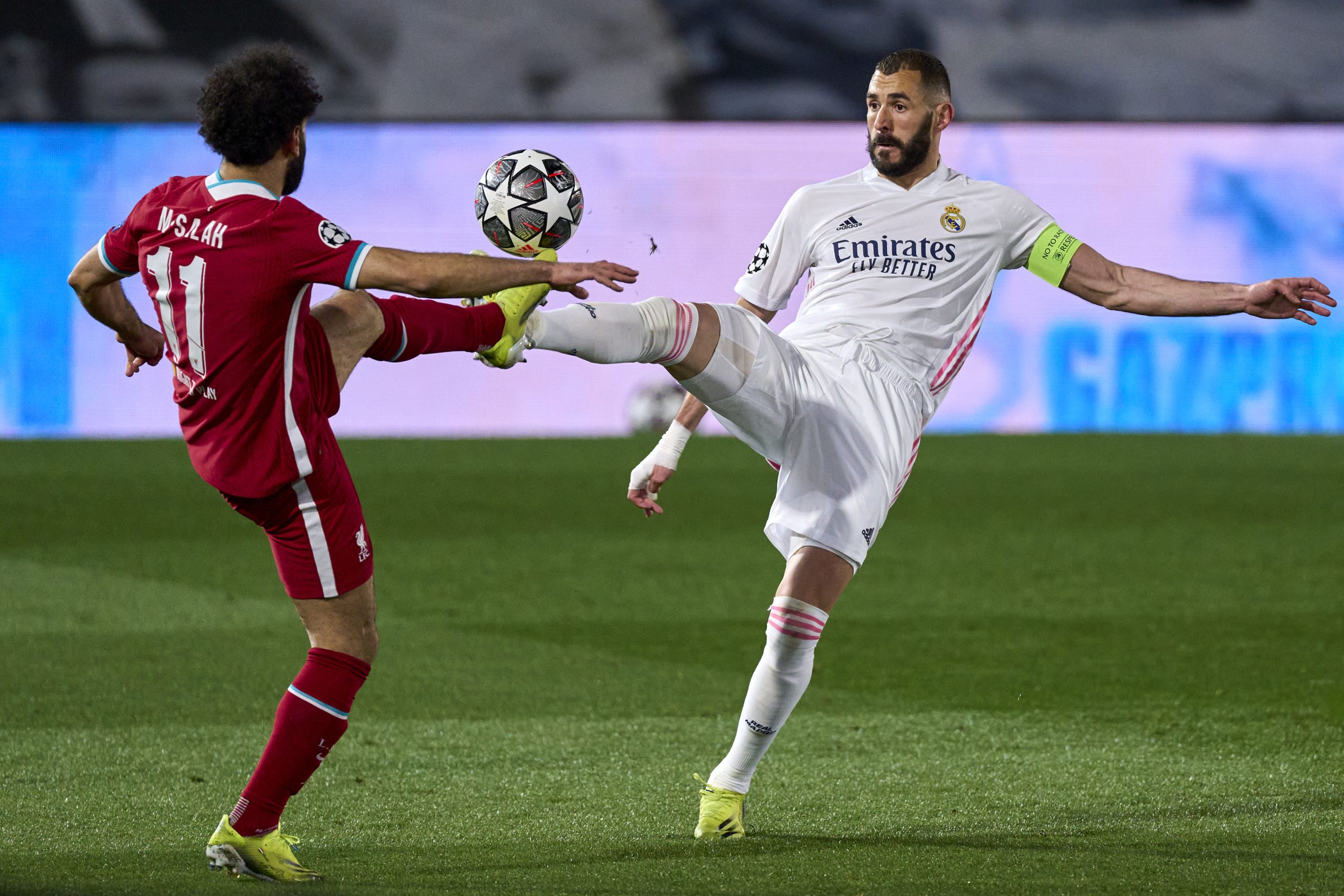 مقارنة بين صلاح وبنزيمة قبل نهائي دوري أبطال أوروبا 2022 gettyimages