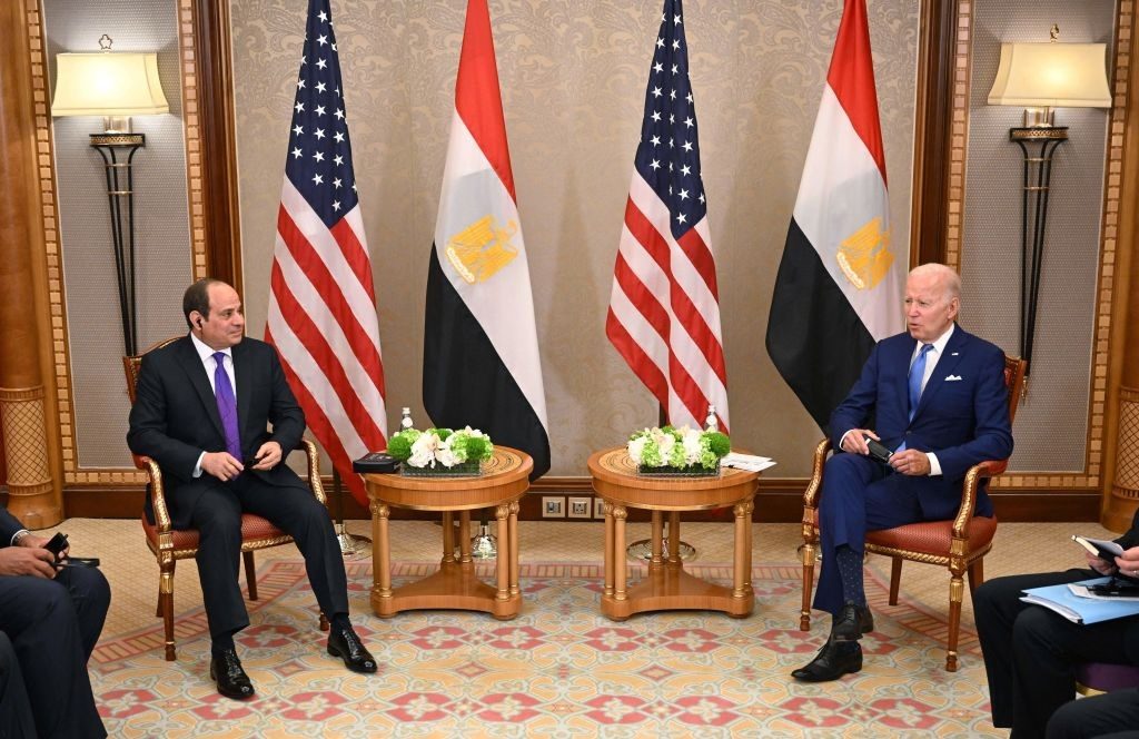 حجب المعونة الأمريكية عن مصر