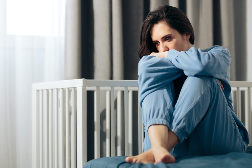 اكتئاب الحمل الذي تعاني منه نسبة كثيرة من السيدات خلال فترة حملهن/ shutterstock
