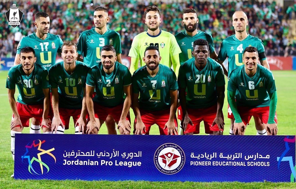 فريق نادي الوحدات الأردني - صفحة النادي الرسمية على تويتر