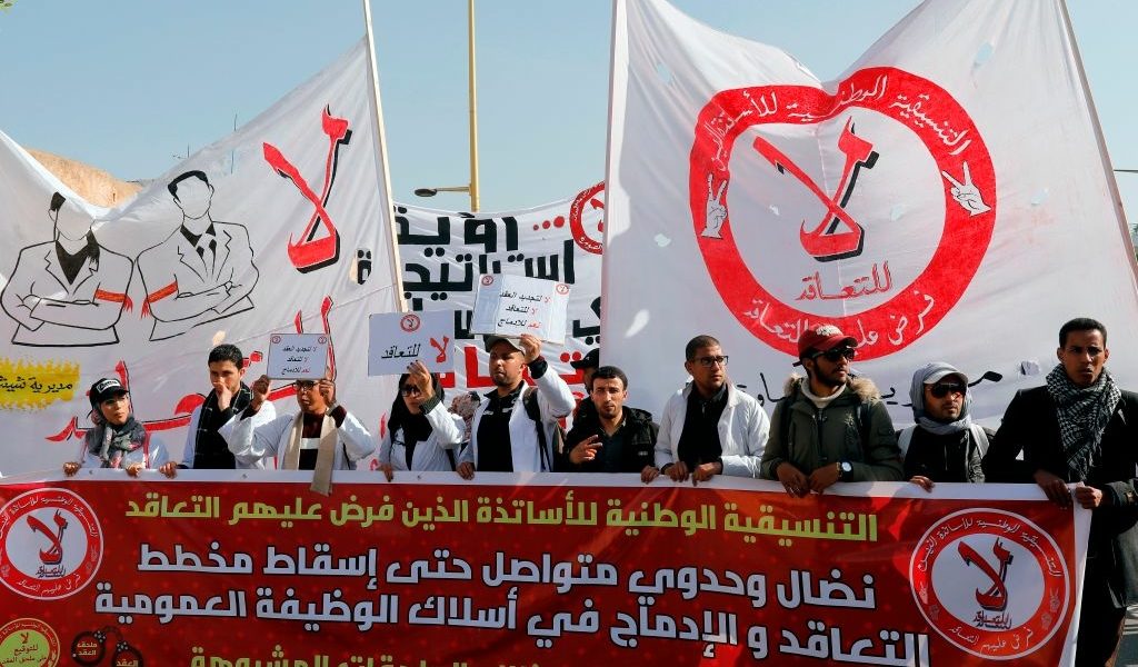 قانون الإضراب في المغرب