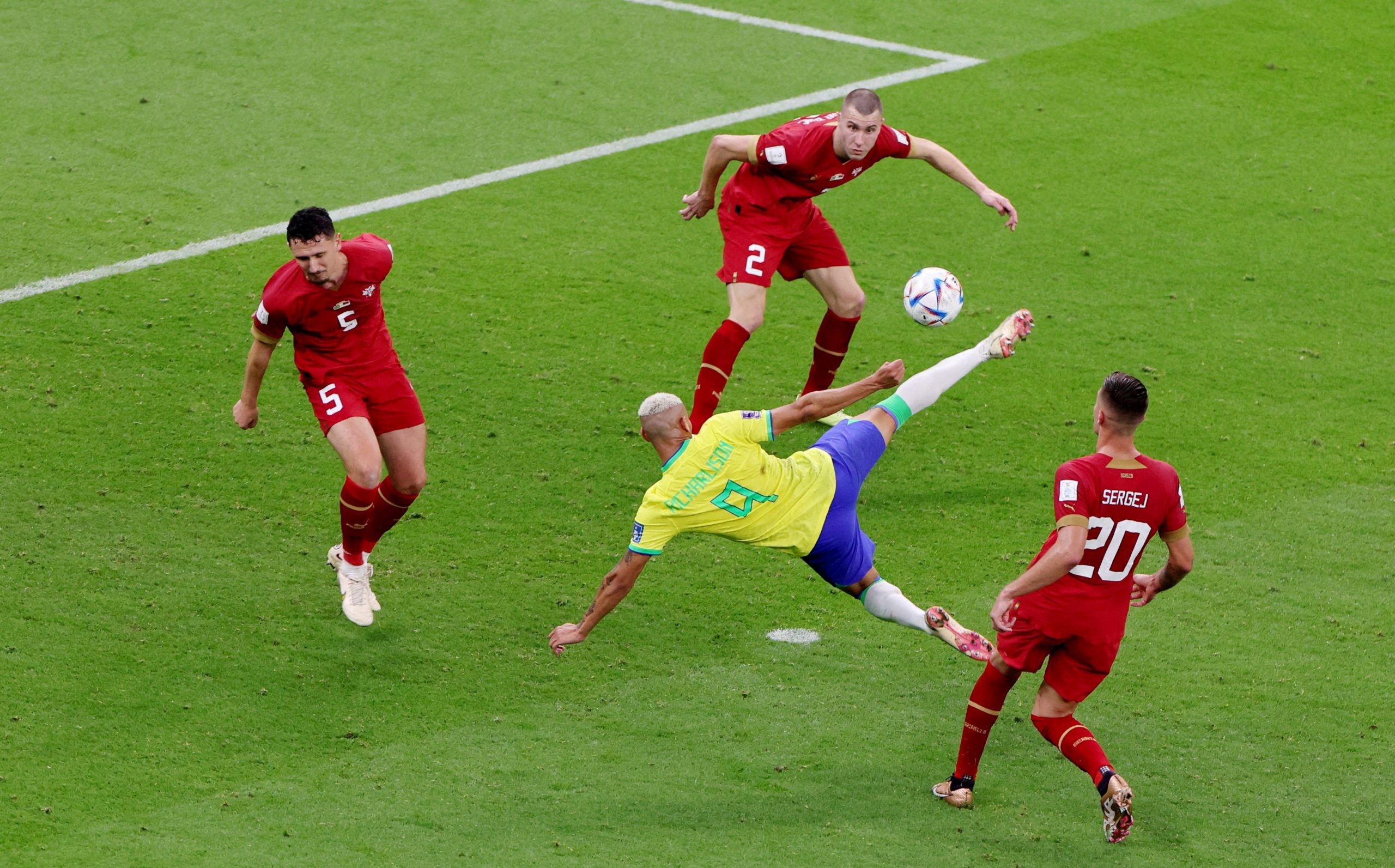 أجمل 10 أهداف في كأس العالم 2022 (رويترز)