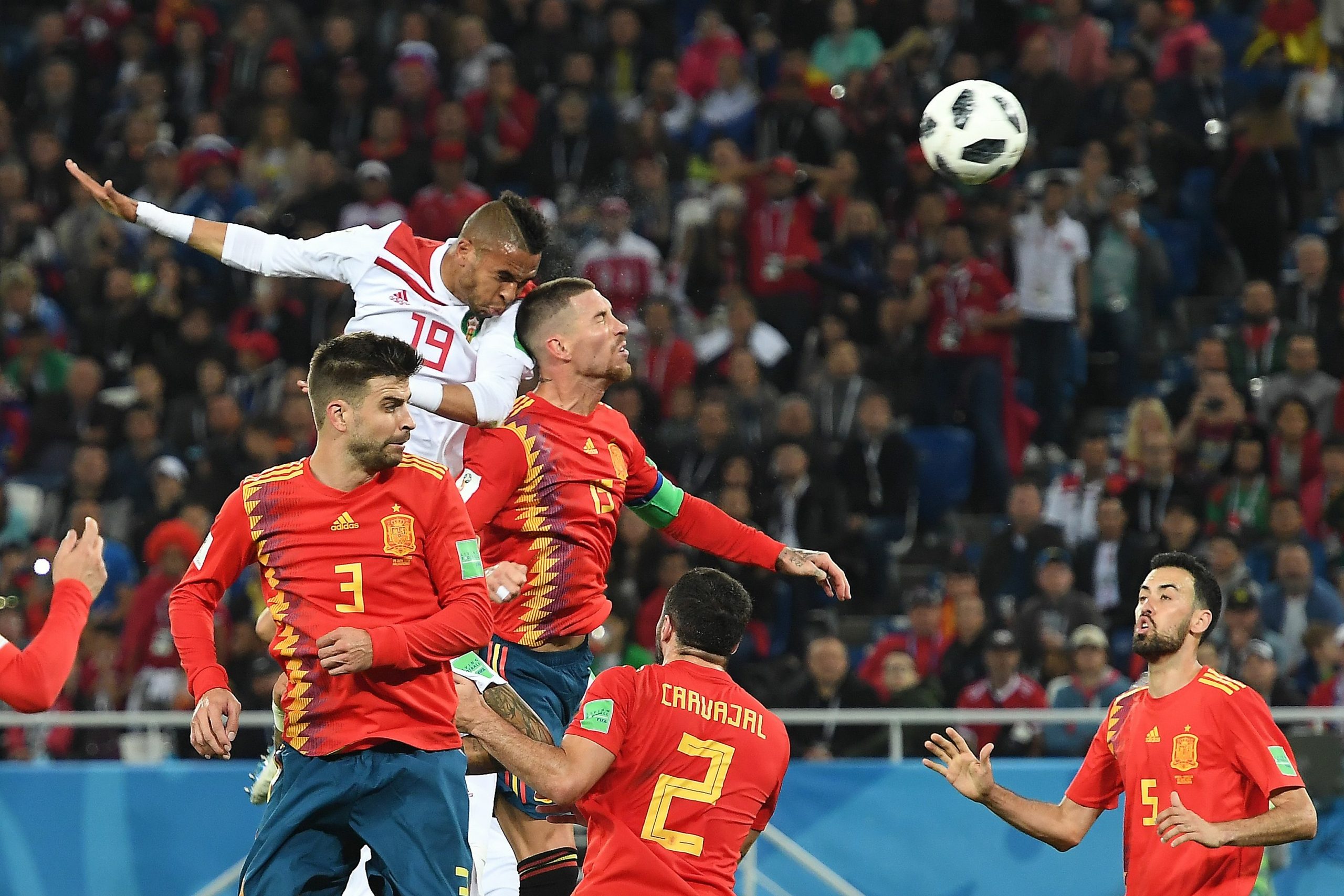 مباراة مباريات المغرب وإسبانيا ستكون الرابعة في التاريخ - gettyimages