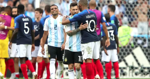 نهائيات كأس العالم التي لعبت فيها الأرجنتين وفرنسا
