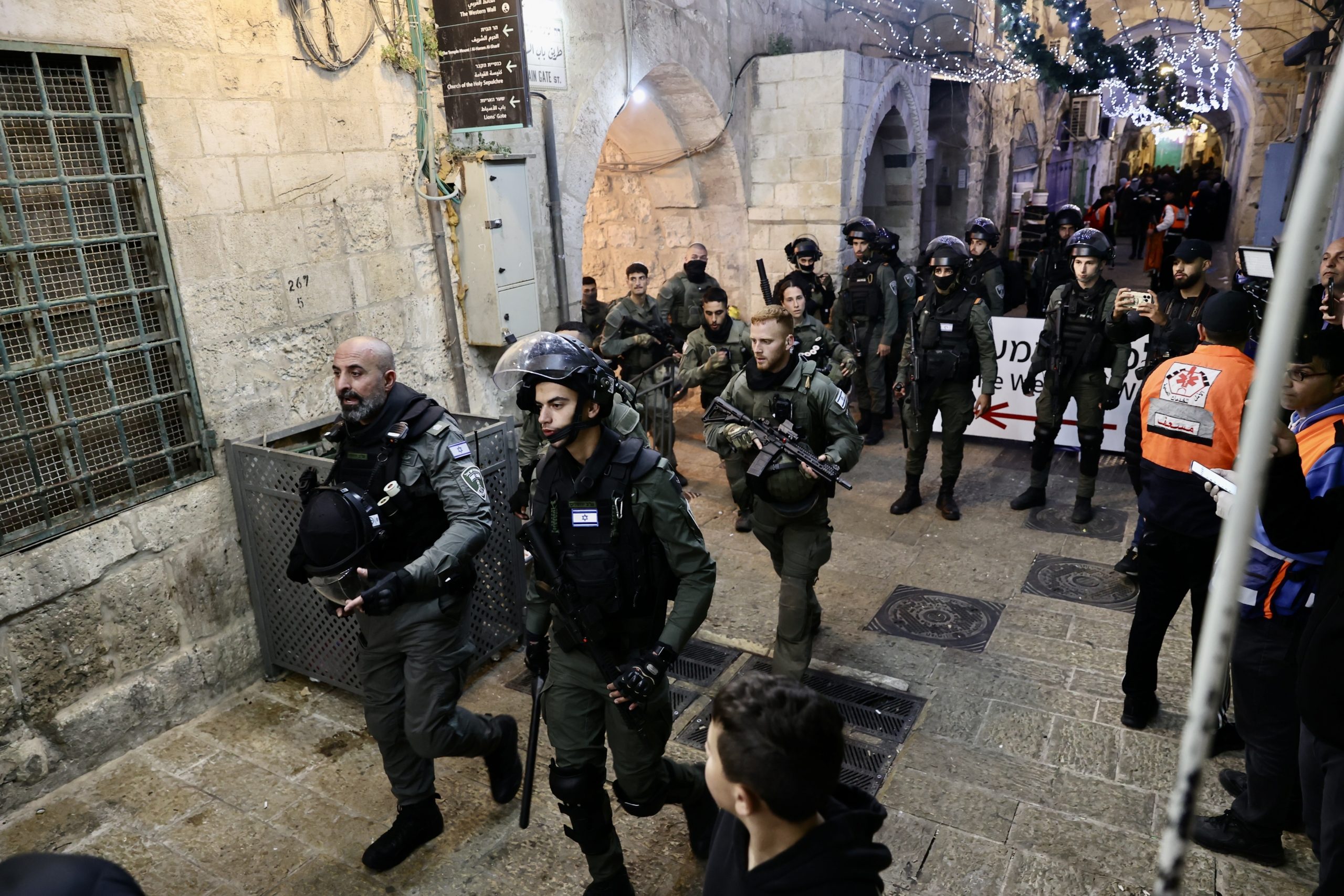 الأقصى إطلاق نار القدس