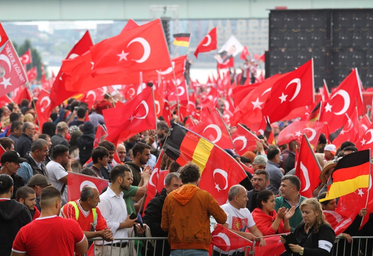 الأتراك في الخارج أردوغان