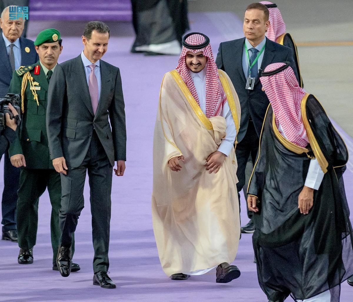 بشار الأسد القمة العربية السعودية
