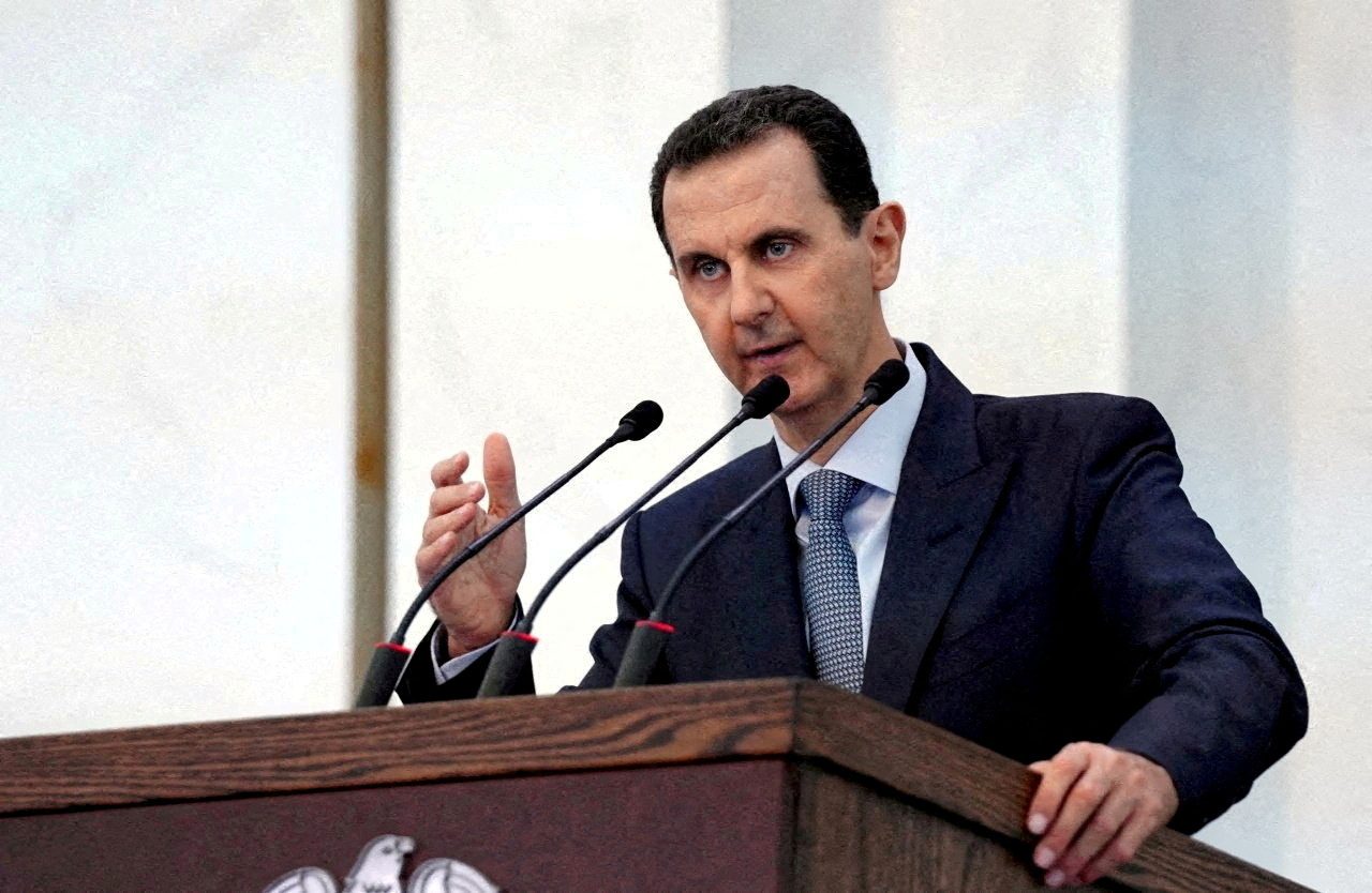 رأس النظام السوري بشار الأسد - رويترز
