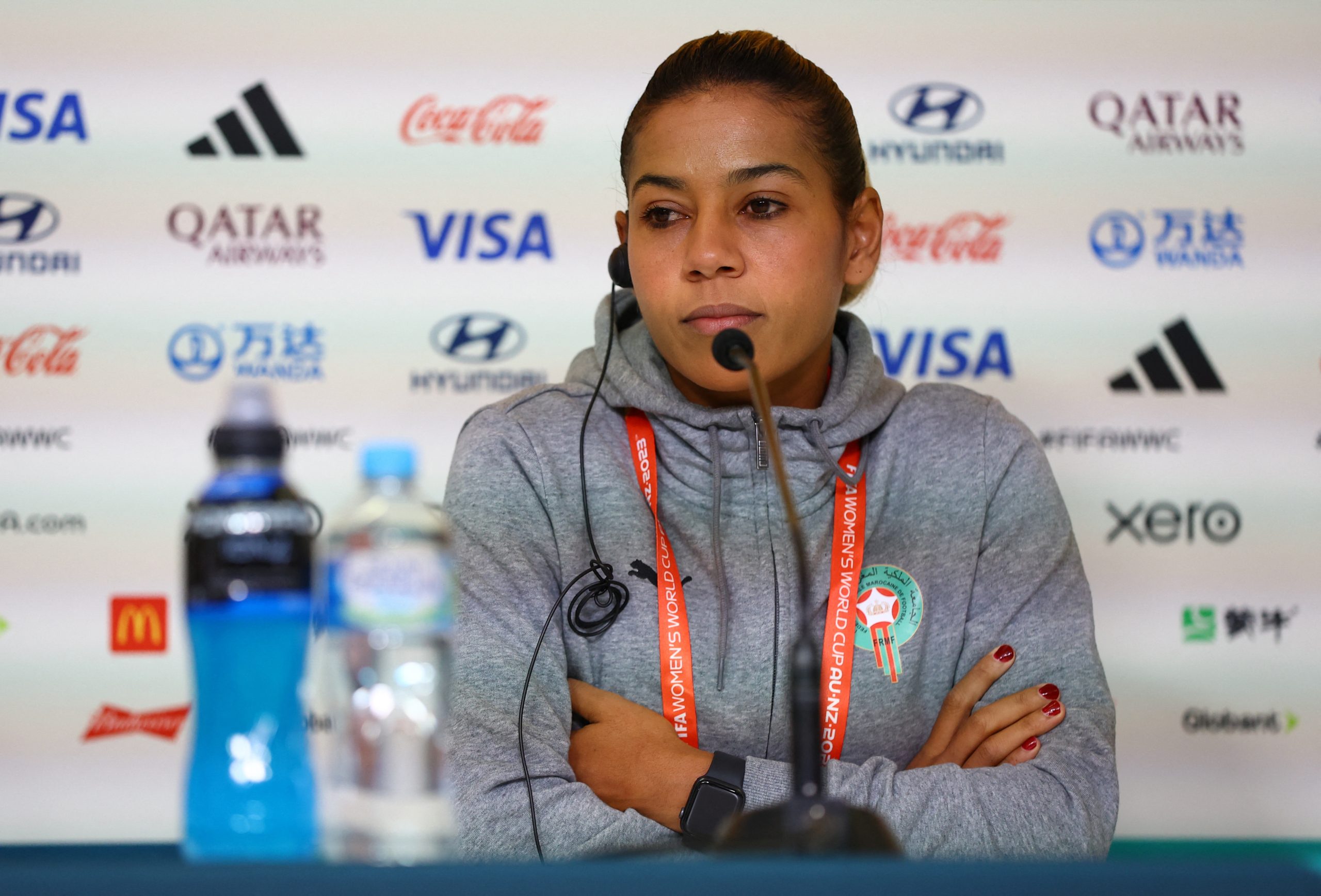 سؤال حول المثلية يستفز قائدة منتخب المغرب للسيدات (رويترز)