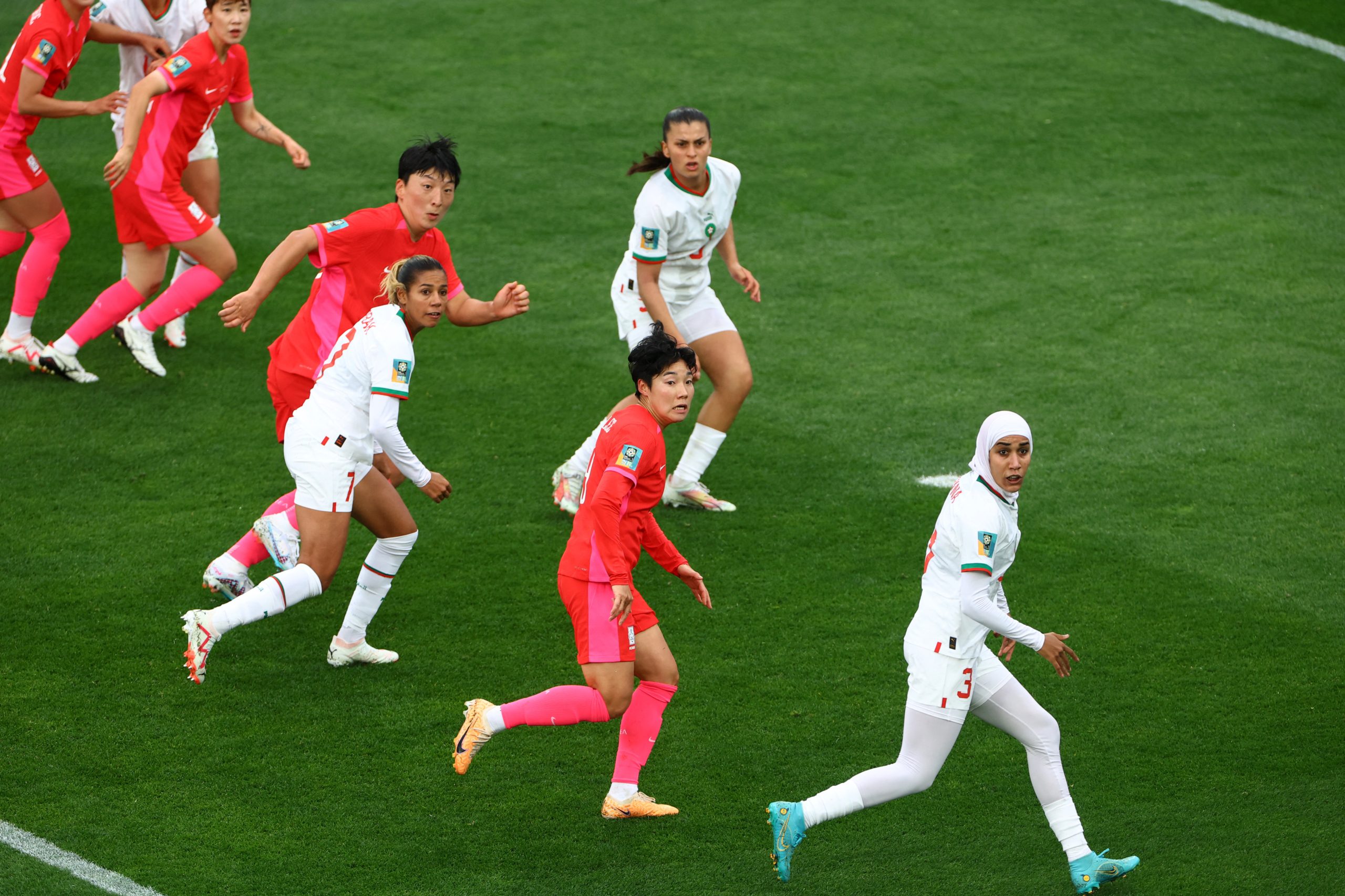 فوز تاريخي لمنتخب المغرب في كأس العالم للسيدات (رويترز)