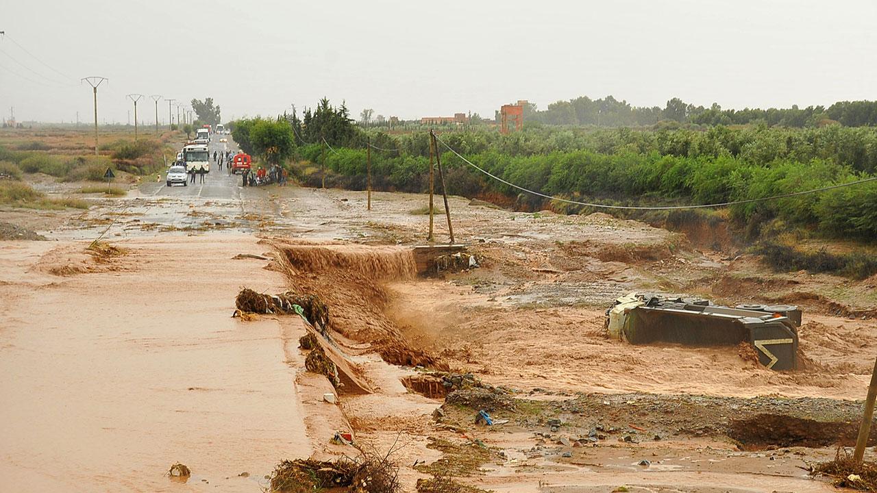 المغرب فيضانات سيول