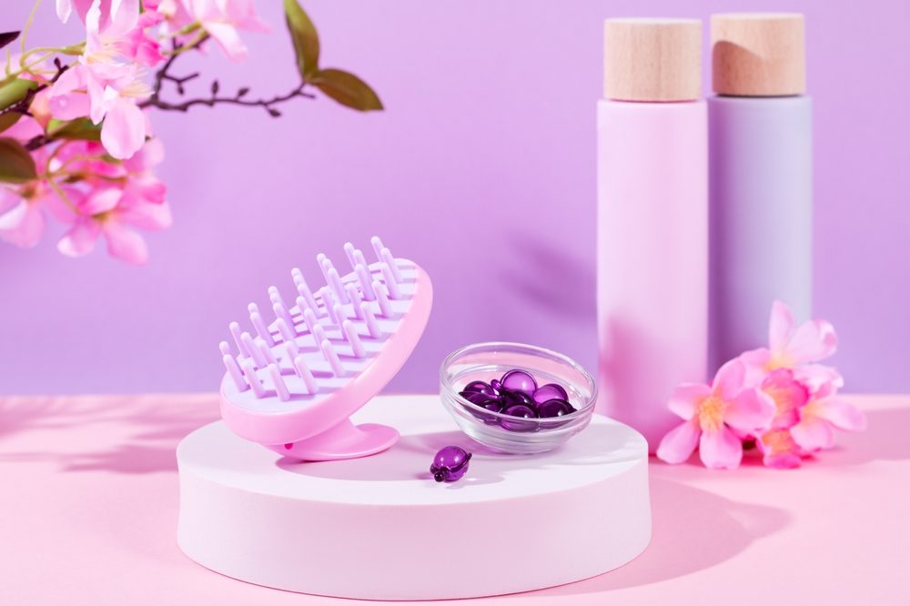 فرشاة تدليك الشعر