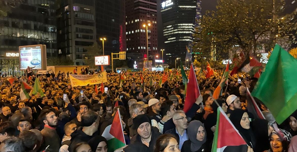 “العدالة والتنمية” التركي يدعو لمسيرة حاشدة نصرةً لفلسطين.. تهدف إلى لفت الانتباه لـ”وحشية الاحتلال”