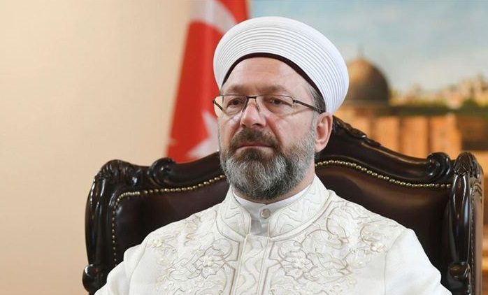 رئيس الشؤون الدينية التركي يفتي بتحريم دعم الاحتلال أو من يدعمه “بشكل مباشر أو غير مباشر”