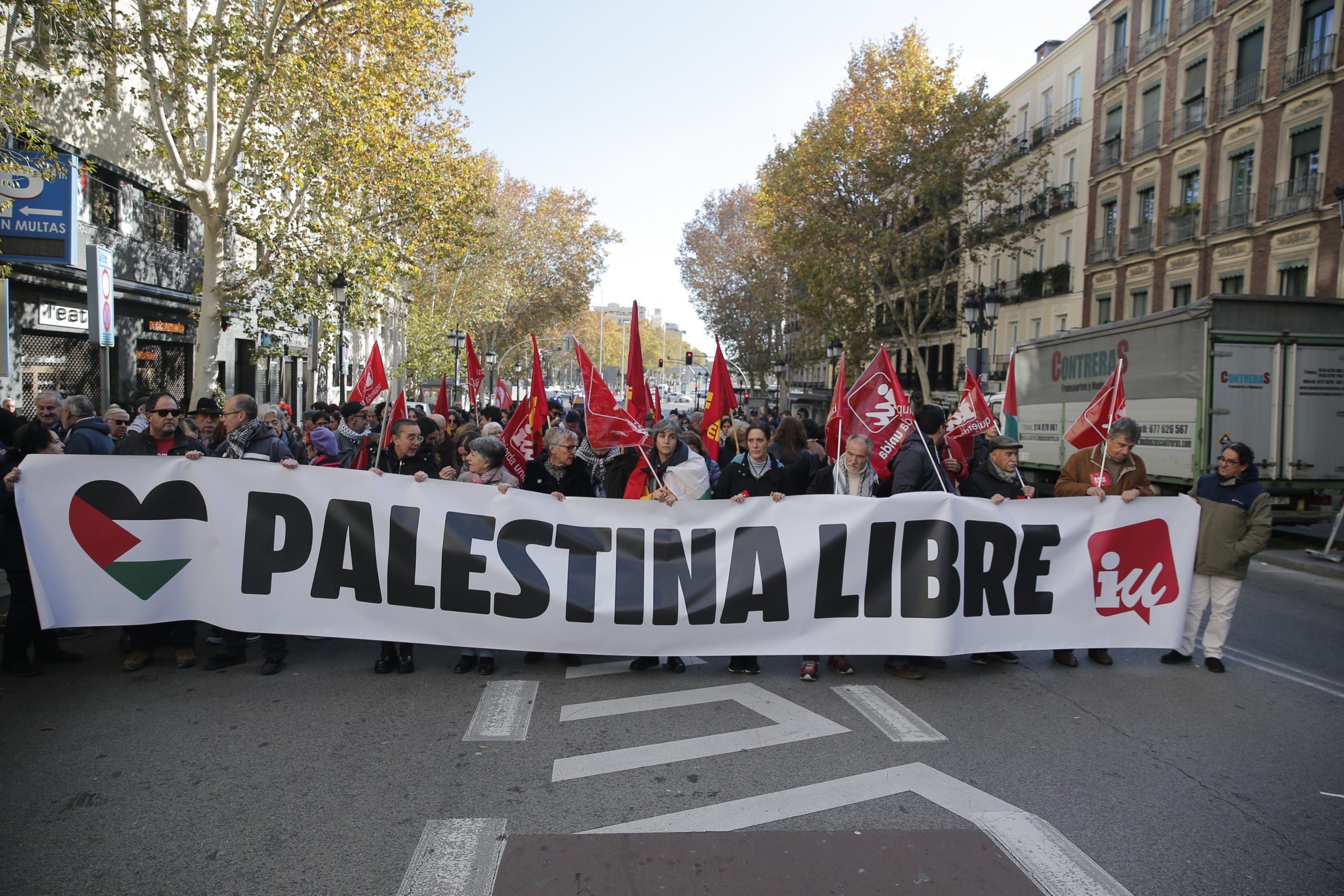 مظاهرات في إسبانيا دعماً لفلسطين.. عمت عدة مدن وطالبت الحكومة بالضغط على الاحتلال لوقف الحرب (صور)